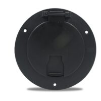 B&B Molders Electrical Cord Hatch Black