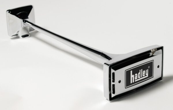 Hadley 26" Rectangular Single Tone Air Horn, Chrome, 115 dB