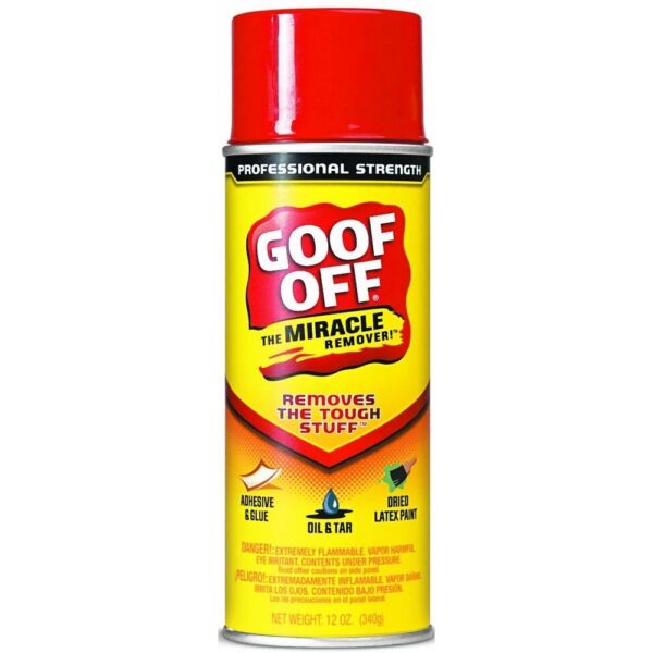 WM Barr Goof Off Pro Strength Multi-Purpose Remover, 12 Ounce