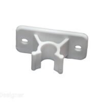 RV Designer C-Clip Door Holder Insert, 2 Inch, White