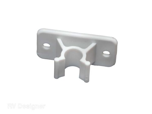 RV Designer C-Clip Door Holder Insert, 2 Inch, White
