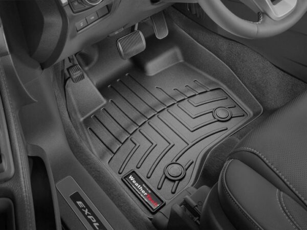 WeatherTech Floor Liner, Black, Molded-Fit, 2-Piece Set