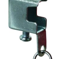 JR Products Curtain Track End Stop Silver, Set of 2