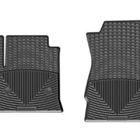WeatherTech Floor Mat Set, All-Vehicle, 2-Piece, Black