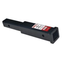 Husky Towing Trailer Hitch Extension, 2 inch, 12 inch, 3500 lbs, Black