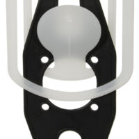 Fastway Trailer Safety Chain Holder, Single Ball Mount, Black Rubber