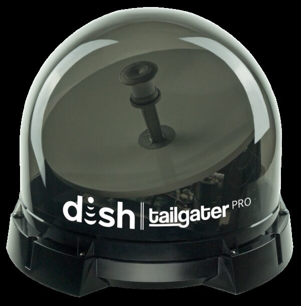 KING DISH Tailgater Pro Satellite Antenna, Gray