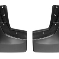 WeatherTech Mud Flap Set, Vehicle-Specific, No-Drill, Black
