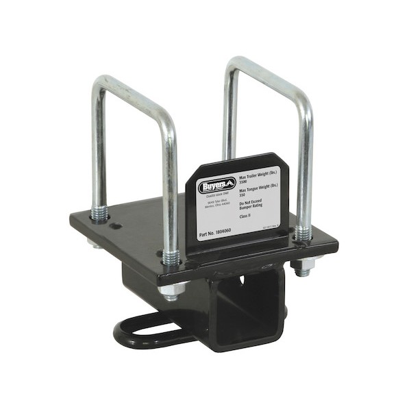 Buyers Products RV Bumper Hitch, Class II, 2-Inch Receiver, 3,500 lb