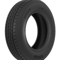 Americana ST-205-75-15 Tire/Wheel Assembly, Bias Ply, Silver, 15 x 5 in