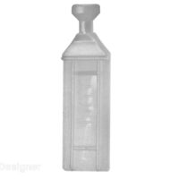 RV Designer Sew-In Curtain Carriers, Plastic, White, Set of 14