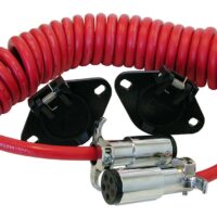 Roadmaster Trailer Wiring Connector Extension, 8 Feet, 6-Round to 6-Round
