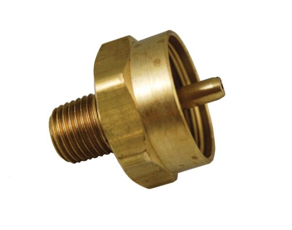 Marshall Excelsior Propane Step-Down Adapter, 1-Inch-20 Female to 1/4-Inch Male