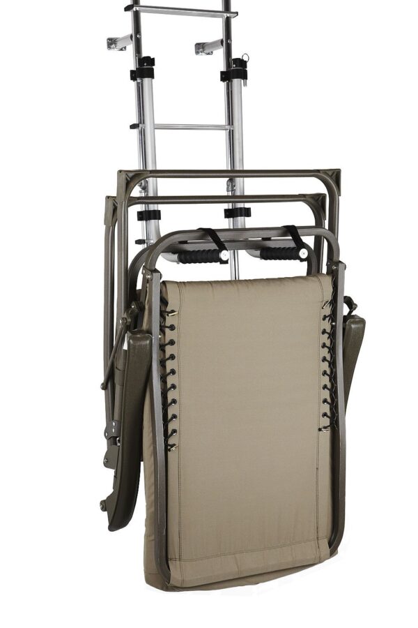 Stromberg Carlson Ladder Mount Chair Rack, 50 Pound Capacity, Aluminum