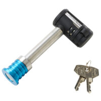 Master Lock 5/8" Trailer Hitch Pin Lock, Stainless Steel