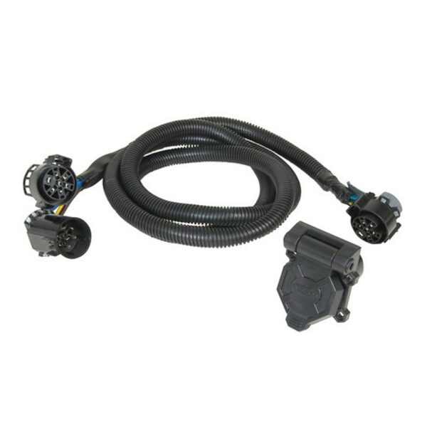 Husky Towing 5th Wheel & Gooseneck In-Bed Harness, 7-Blade, Black