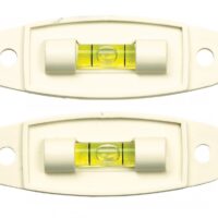 Hopkins RV Level Bubble, Set of 2, 2-1/4 x 1/2 Inch, Screw-On