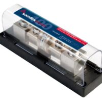 Samlex America Class-T Fuse Block, 125V AC 400 Amp with Protective Cover