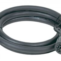Hopkins 7-Blade Trailer End Connector, Black