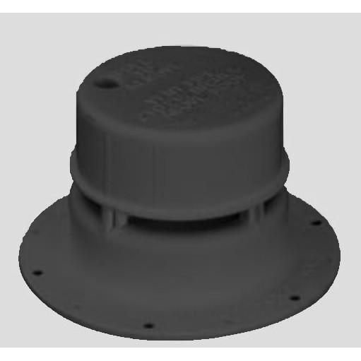 Ventline Sewer Vent Black, 1.5 Inch Pipe
