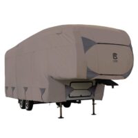 Classic Accessories Encompass Fifth Wheel Trailer Cover XL, 33 ft, Cinder