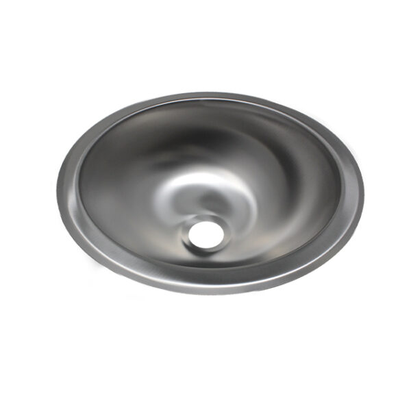 LaSalle Bristol Stainless Steel RV Sink, Round, 10-inch, Silver