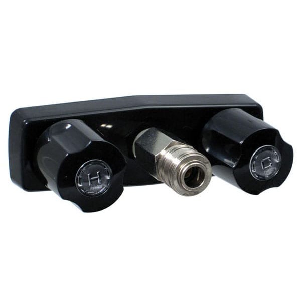 Phoenix Products Exterior Spray Port, White with Quick Connect