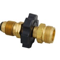Marshall Excelsior POL Propane Adapter, 1 Inch Male Threads