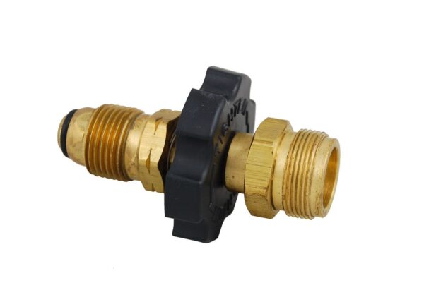 Marshall Excelsior POL Propane Adapter, 1 Inch Male Threads