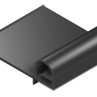 Jaeger Unitek RV Slide-Out Seal, Single Bulb, 35 Feet, Black