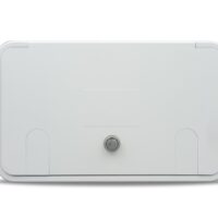 B&B Molders Multi-Purpose Hatch, 7.8 x 12.6 Inches, Polar White