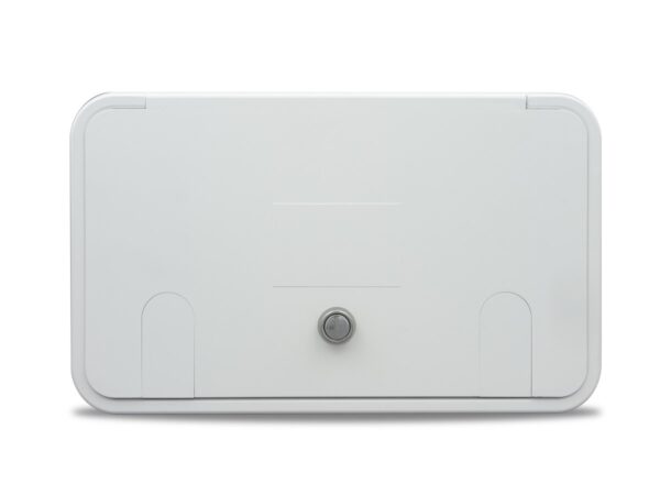 B&B Molders Multi-Purpose Hatch, 7.8 x 12.6 Inches, Polar White