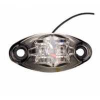 Valterra LED Oval Clearance Light, Red, 2-5/8" × 1-1/4"