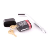 Husky Towing Trailer Hitch Pin, 1-1/4" Receiver, 1/2" Diameter, 3" Length, Chrome Plated