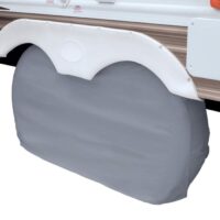 Classic Accessories Double Tire Cover, Gray, 27–30 Inch