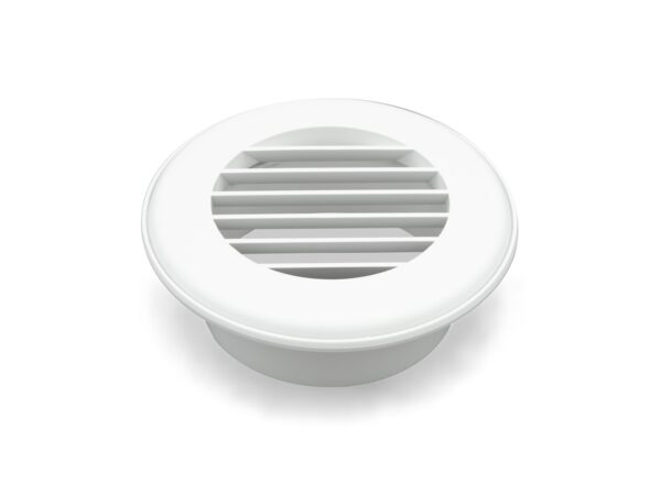 B&B Molders 4 inch Duct Register, Polar White