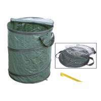 Faulkner Collapsible Trash Can, 33 Gallon, Green