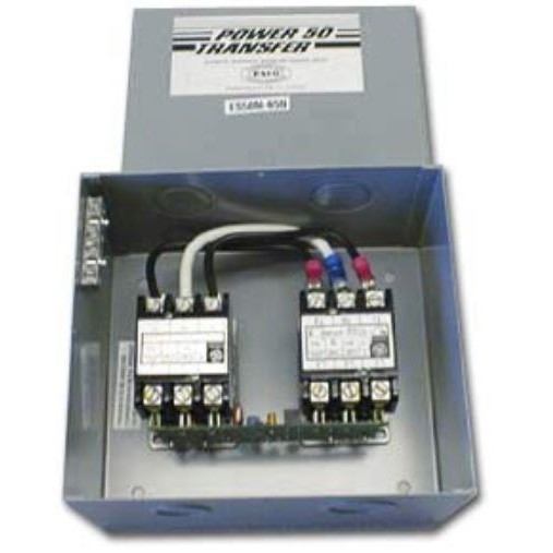 Elkhart Supply Automatic Power Transfer Switch, 120V, 50 Amp, Silver