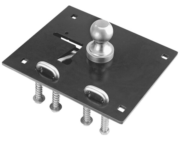 Draw-Tite Gooseneck Trailer Hitch Head, 30,000 lb, Underbed, Black