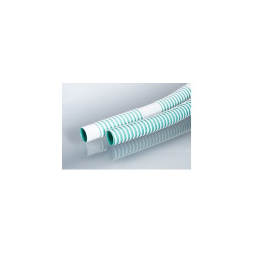 Plastiflex Fresh Water Hose, 10 ft, 1-1/4 in Diameter, White