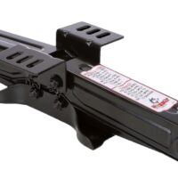 Husky Towing Scissor Tongue Leveling Jack, 5,000 lb Capacity, 20" Lift, Single Unit