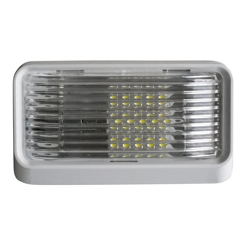 Valterra Porch Light LED 12 Volt, 175 Lumens, Rectangular, Clear Lens