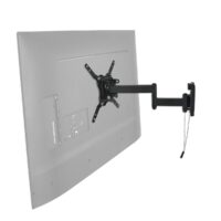 Ready America Expandable TV Mount, 40 Pound Capacity, Black
