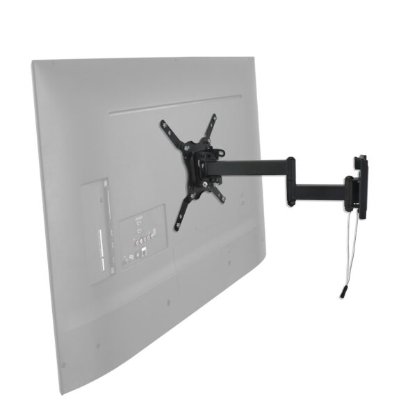Ready America Expandable TV Mount, 40 Pound Capacity, Black
