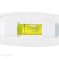 RV Designer Stick-On Graduated Bubble Level, 2 x 1 in, Set of 2