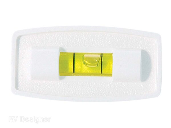 RV Designer Stick-On Graduated Bubble Level, 2 x 1 in, Set of 2