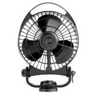 Caframo Bora RV Cabin Fan, 6 inch, 12 to 24 Volt, Black
