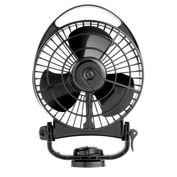 Caframo Bora RV Cabin Fan, 6 inch, 12 to 24 Volt, Black