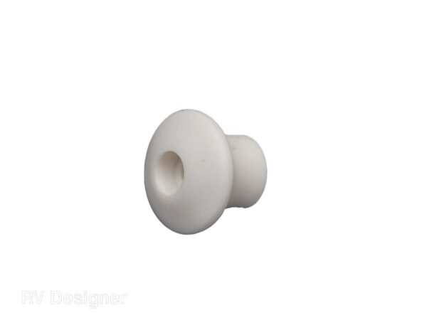 RV Designer Window Shade Knob Oyster 3/4 Inch, Set of 4