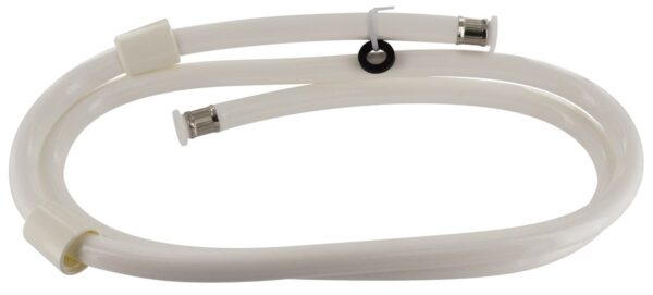 Phoenix Products Shower Head Hose, 60 Inch, White, Nylon
